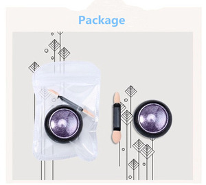1 boîte de poudre pigmentée pour ongles, 15 couleurs, chrome, gel, effet miroir - Product Image 6