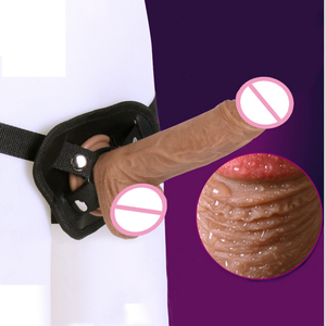 Correa en el Consolador realista artificial pene lesbianas juguetes sexuales para mujer strapless strapon bragas dildos Dick - Product Image 1