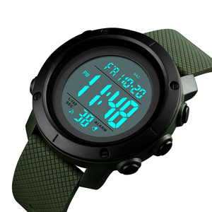 Montre électronique <span class=keywords><strong>Skmei</strong></span> <span class=keywords><strong>1426</strong></span>, résistante à l'eau 5 ATM, OEM ODM, fond en acier inoxydable, double affichage de l'heure - Product Image 2