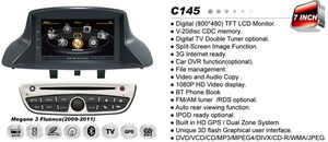 WITSON para <span class=keywords><strong>RENAULT</strong></span> Megane <span class=keywords><strong>III</strong></span> DVD del coche con A8 Chipset Plataforma S100 - Product Image 1