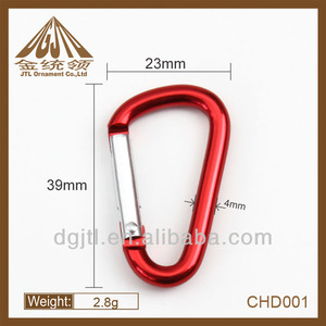 D forme en aluminium mousquetons <span class=keywords><strong>escalade</strong></span>, <span class=keywords><strong>camp</strong></span> - Product Image 1