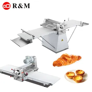 Reversible laminadora de masa pan laminadora de masa automática precio favorable puff pastry de la máquina masa de hojaldre masa