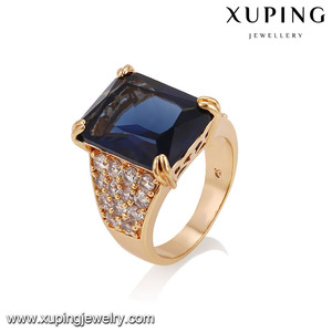 Anello in Stile Antico Reale 14770 con Gemme, Gioiello alla Moda Placcato Oro con Micro Pavé di Cristalli per Donne - Product Image 2