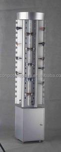 Independiente De Madera Base de Lámpara Giratoria de Metal Marco Óptico Gafas de <span class=keywords><strong>Tienda</strong></span> Comercial Pantalla De Barras - Product Image 1