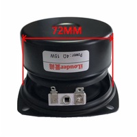 Altavoz de Rango Completo de 3 Pulgadas, 15W, 4 Ohmios, Resistente a la Intemperie, Bocina Impermeable, Proveedor OEM