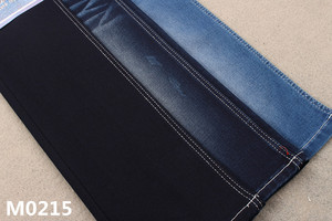 Doppio strato falso <span class=keywords><strong>denim</strong></span> lavorato a maglia tessuto morbido spandex dobby tessuto di jeans <span class=keywords><strong>denim</strong></span> grezzo di fabbrica - Product Image 2