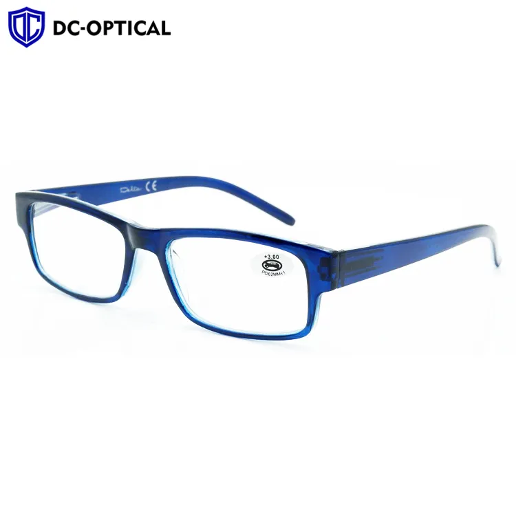 Пластиковые очки для чтения бабушки dcoptic, очки для чтения бабушки, персональная оптика, очки для чтения с квадратной оправой и гибкими линзами