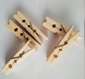 Decorative Clip of Colored Wooden Clothespin <strong>Mini</strong> Craft Clothes <strong>Pegs</strong> - Product Image 3