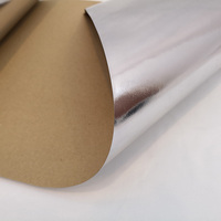 Papier kraft laminé avec feuille d'aluminium renforcée pour l'isolation des bâtiments et l'emballage industriel