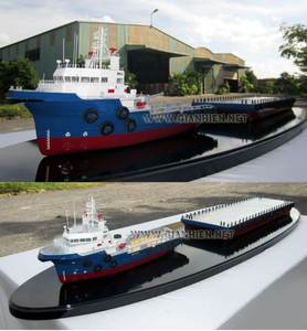 ลากจูงเรือลากจูงเรือบรรทุกเรือแบบหัตถกรรม-รุ่นทำด้วยมือ - Product Image 2