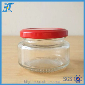 120 ml 4 oz <span class=keywords><strong>200</strong></span> ml frasco de mermelada de vidrio frascos de vidrio con tapa de recipiente de comida al por mayor - Product Image 1