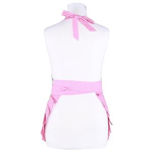 Grazioso <span class=keywords><strong>Grembiule</strong></span> in Pizzo Regolabile per Casa, Negozio, Cucina, Cucinare, Grembiuli per Bambini con Tasca per Regalo di Natale, <span class=keywords><strong>Rosa</strong></span> - Product Image 5