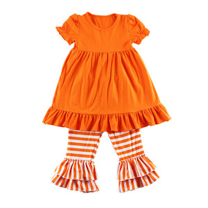 Nuevos productos de camisa de legging temporada de fútbol chica traje venta al por mayor ropa de los niños - Product Image 6