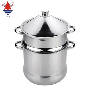 Hpt sale stainless steel cooking pot food couscous pot steamer pot