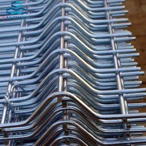 Tấm hàng rào sắt rèn 6 chân hàng rào an toàn tạm thời với dịch vụ mô hình 3D gỗ được xử lý nhiệt có sẵn - Product Image 6