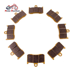 ผ้าเบรกหน้ามอเตอร์ไซค์ FA347สำหรับ Moriwaki/Honda MD250 TRIUMPH DAYTONA 675ถนนสาย675สามสาย R/<span class=keywords><strong>1050</strong></span>เสือ SE SPORT