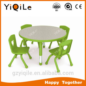 Fête des enfants d'âge préscolaire meubles ensemble <span class=keywords><strong>table</strong></span> et chaise de <span class=keywords><strong>table</strong></span> <span class=keywords><strong>ronde</strong></span> - Product Image 1