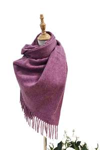 カスタムラージピュアモンゴルカシミアウィンタースカーフ - Product Image 2