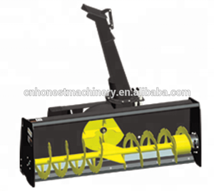 Limpieza de nieve mini cargadora de ruedas con quitanieves - Product Image 5