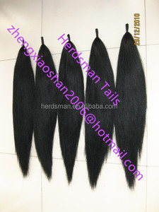 Phần mở rộng đuôi ngựa màu hạt dẻ tối 36 "dài <span class=keywords><strong>2</strong></span> Pound với đuôi ngựa cắt dưới cùn - Product Image 5