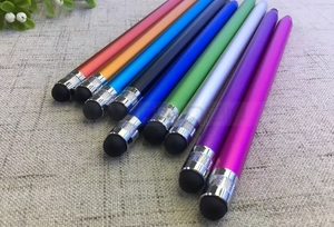 <span class=keywords><strong>Penna</strong></span> Touchscreen universale capacitiva dello stilo per tutti i telefoni cellulari <span class=keywords><strong>Tablet</strong></span> con 2 punte in gomma - Product Image 3