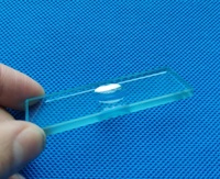 5mm Thick Glass Single Well Concavity Microscope Slide One Depression groove Concave Cavity Slide