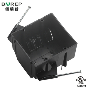 BAREP hot sale US standard receptacle switch plastic junction box