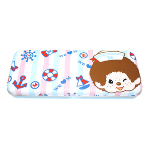 Empty Fancy Stationery Various Color Available Rectangular Lid Color Pencil Tin Box