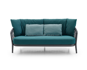 Walden-Conjunto de sofás de jardín de ratán, muebles de <span class=keywords><strong>exterior</strong></span>, sillón, sofá de un solo brazo, ocio - Product Image 6