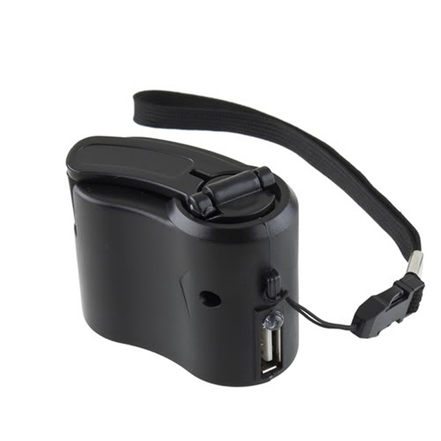 New Hand Crank Shake Cell Phone Emergency Dynamo Battery Charger