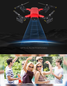 Toyky S169 RC plegable abejón <span class=keywords><strong>con</strong></span> Wifi FPV <span class=keywords><strong>cámara</strong></span> 720P flujo óptico Selfie <span class=keywords><strong>Drone</strong></span> reconocimiento de cara - Product Image 6
