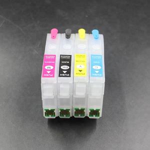 18xl T1811 T1801 Cartouches D'encre Rechargeables Pour Epson <span class=keywords><strong>Xp</strong></span>-30 <span class=keywords><strong>Xp</strong></span>-102 <span class=keywords><strong>Xp</strong></span>-202 <span class=keywords><strong>Xp</strong></span>-302 <span class=keywords><strong>Xp</strong></span>-402 Imprimantes - Product Image 4