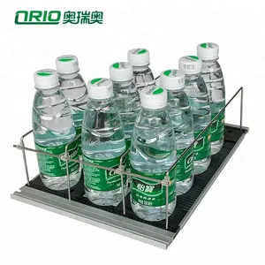 Bottle Shelf Pusher 2019 Best Refrigerator Organization Organisation Fridge Bottle Drink Shelf Pusher Roller System