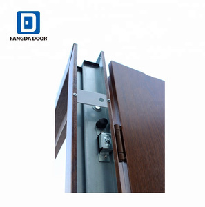 Fabricante de Puertas Fangda, Puertas de Seguridad de Acero, Puertas Delanteras de Media Luna para Casas Residenciales Modernas - Product Image 2