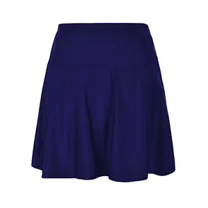 OEM Low moq Knee length Women Ruffle Skirted Bikini Bottom Waistband Swim Skirt Swimsuit