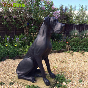 A Grandezza naturale Bronzo Grande Danes Statua Per La Vendita - Product Image 1