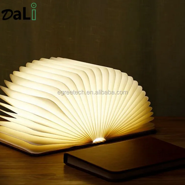 Gift Items/Cute Night Light USB Book Shape Foldable Led Lamp /Folding lumio Book Light