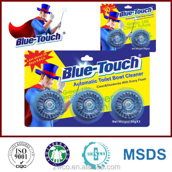 BlueTouch Toilet Flush Cleaner Solid toilet bowl cleaner (Block