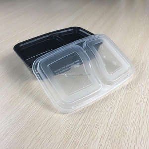 กล่องอาหารพลาสติกแบบใช้แล้วทิ้ง ขนาด 900 มล. / 32 ออนซ์ <span class=keywords><strong>2</strong></span> ช่อง สำหรับเด็ก <span class=keywords><strong>ราคา</strong></span><span class=keywords><strong>ถูก</strong></span> ขายส่ง - Product Image 2