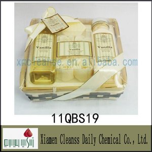 <span class=keywords><strong>Piel</strong></span> hermosa fragancia duradera portátil personal baño 4 unids nutritiva set de baño - Product Image 1