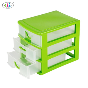 Colorida caja de plástico con seis divisiones - Product Image 4