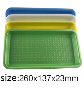 Cấp Thực Phẩm Siêu Thị Khay Thực Phẩm Sản Phẩm Thấm Styrofoam Khay Tròn Dùng Một Lần Gói Hàng Hóa Tiền Mặt - Product Image 4