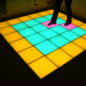Mode scène éclairage télécommande 16 changement de couleur RVB changeant Lumineux danse LED avec capteur de gravité - Product Image 2