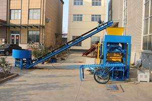 QTJ4-30C Manual de Concreto Tijolo e bloco Que Faz A Máquina com Auto Transportador de Tijolos de solo cimento Máquina de Bloco de Concreto - Product Image 4