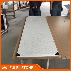 Giá Rẻ Trung Quốc Nhân Tạo <span class=keywords><strong>Sparkle</strong></span> Trắng Galaxy Đá Thạch Anh <span class=keywords><strong>Countertop</strong></span> - Product Image 6