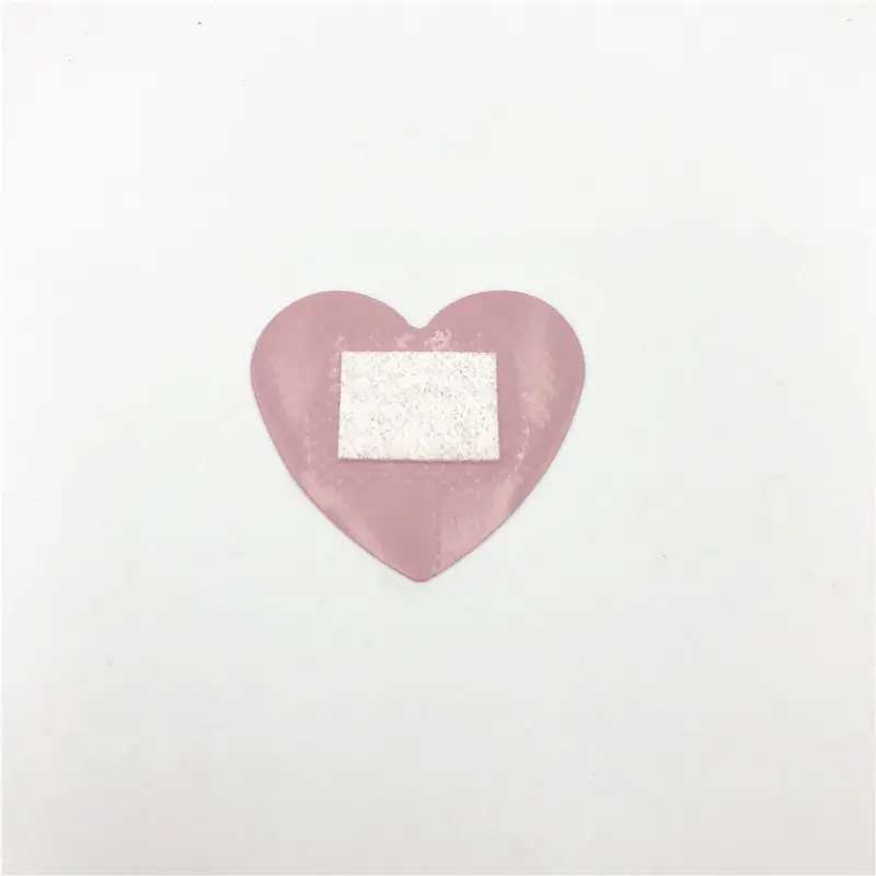 New Products Medical Heart Shape Color Custom Bandaid