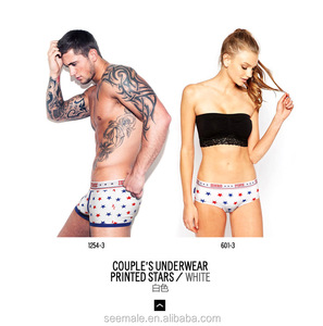 Zhongshan — Boxer pour hommes, caleçon imprimé, couleurs vives, <span class=keywords><strong>sous</strong></span>-vêtements <span class=keywords><strong>assortis</strong></span> pour Couples, nouvelle collection - Product Image 4