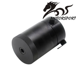 Universal Atmungs Aluminium Ölbehälter Tank/Öl Fangen Kann mit <span class=keywords><strong>2</strong></span> armaturen - Product Image 1