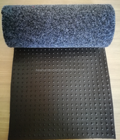 Non-tissé aiguilleté velours tapis de voiture avec point DE PVC support