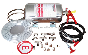 أنظمة إطفاء سيارات السباق 4.25 لتر تعمل ميكانيكيا طفايات الحريق - Product Image 3